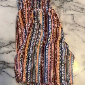 SHEIN Multicolor Geometric Print Skirt